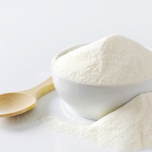 Milk powder without fat